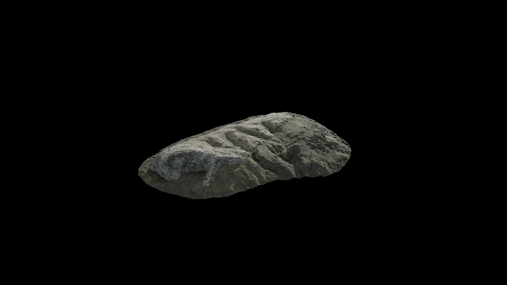 Anydrafts Riverway Rock 53 Low-poly 3D model_1
