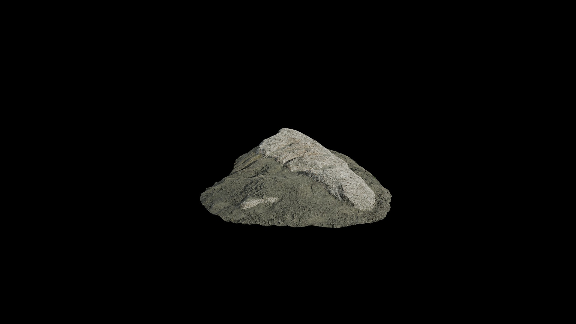 Anydrafts Riverway Rock 53 Low-poly 3D model_3