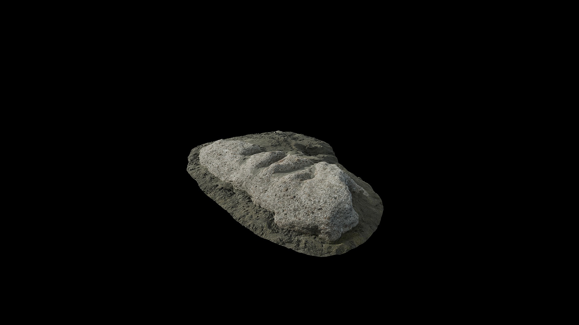 Anydrafts Riverway Rock 53 Low-poly 3D model_6