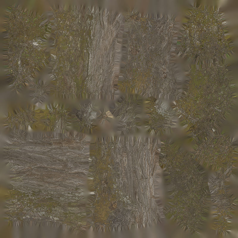 Anydrafts Hippophae rhamnoides Trunk 12 Low-poly 3D model_1