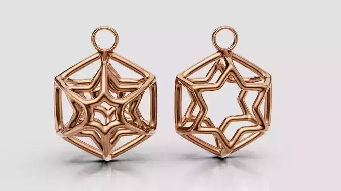 Star Decoration Ornament 3D print model