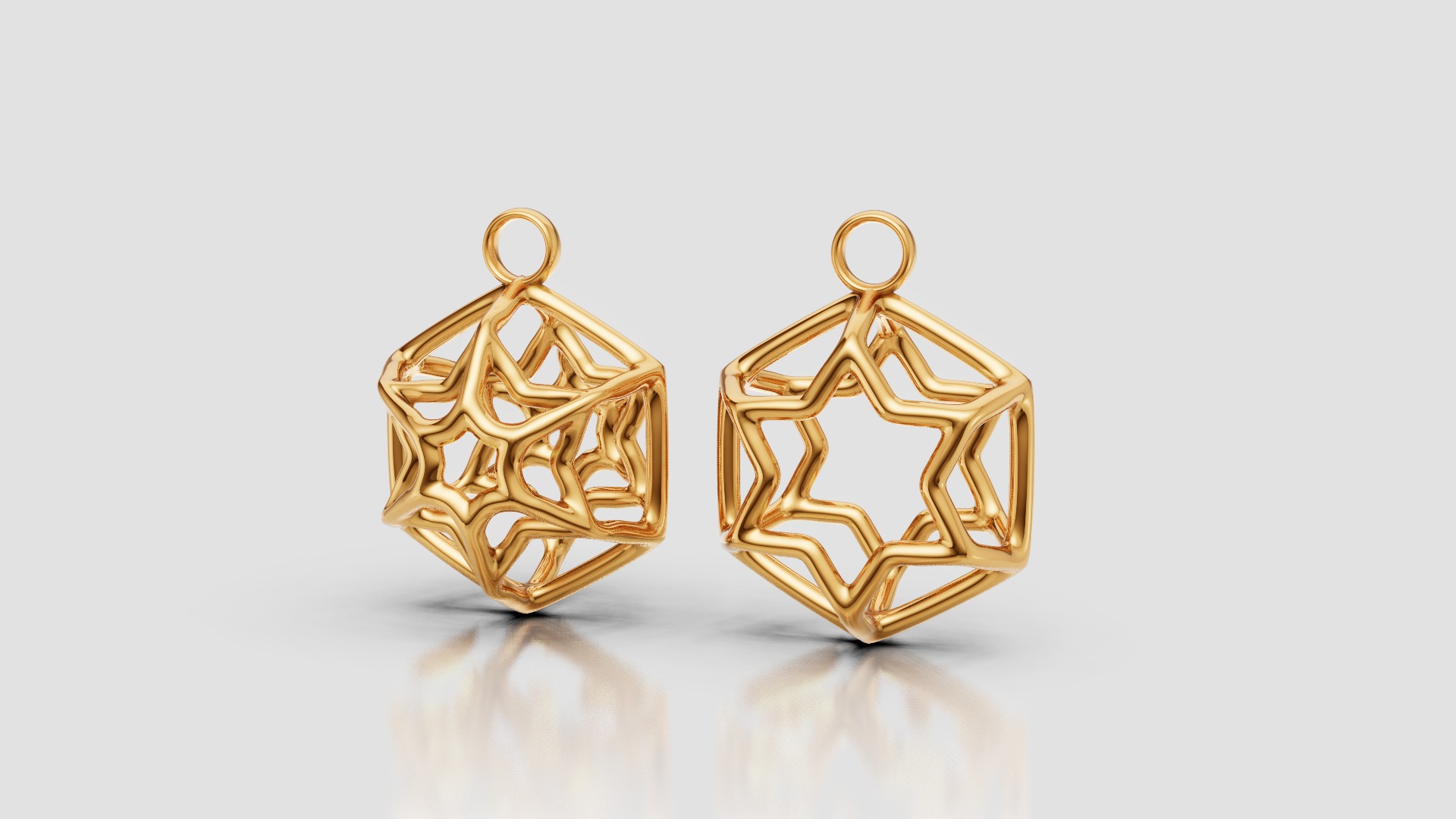 Star Decoration Ornament 3D print model_7