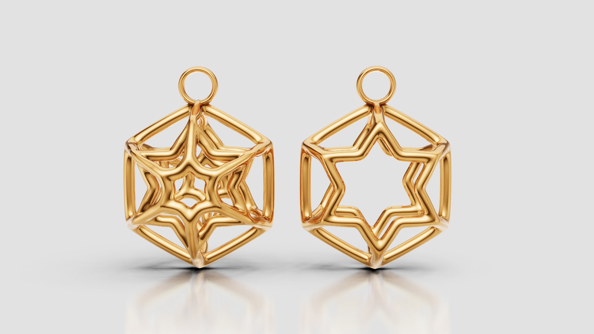 Star Decoration Ornament 3D print model_1