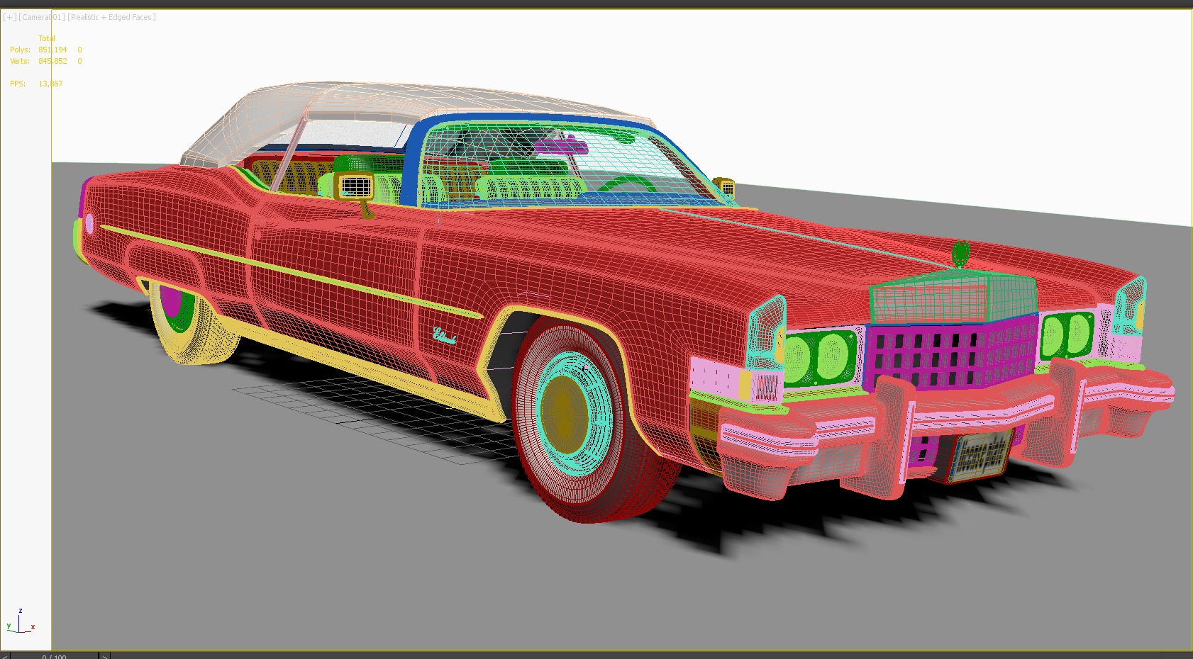 Cadillac Eldorado 3D model_9