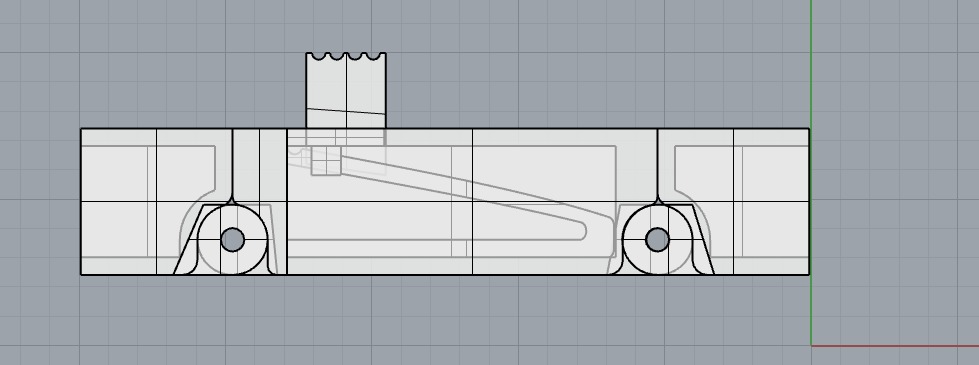 Lock braclet 3D print model_17