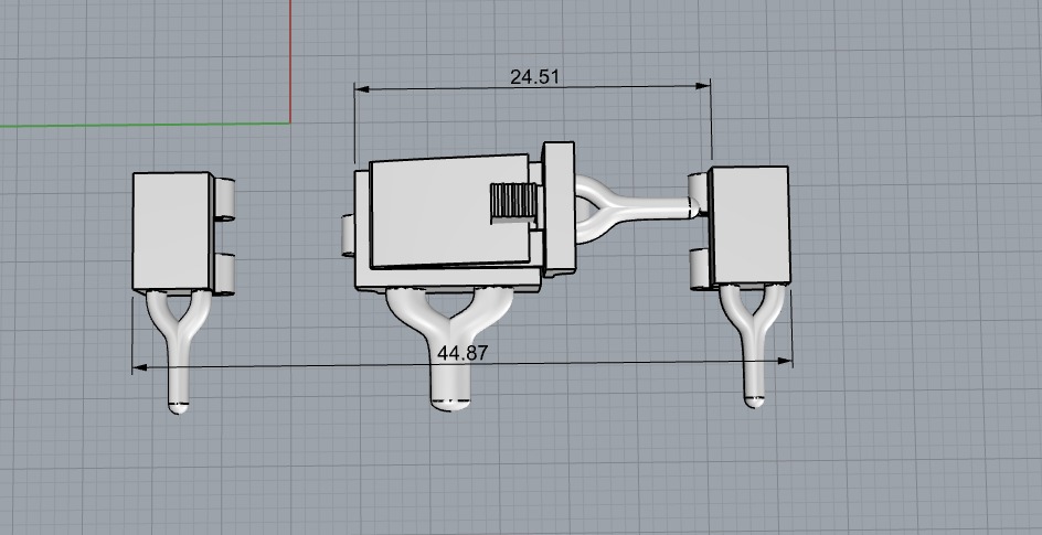 Lock braclet 3D print model_10