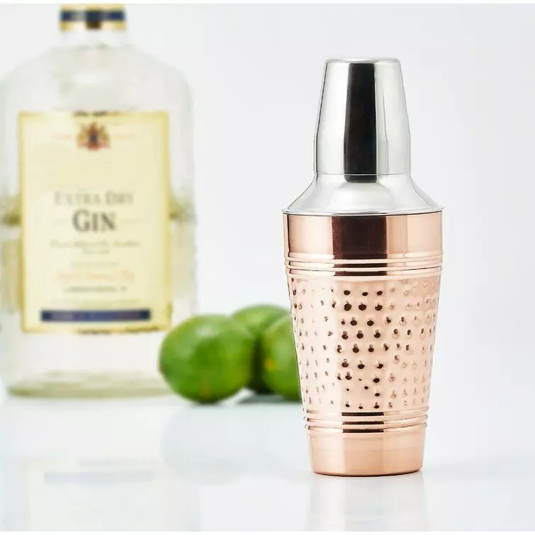 Blakeway Hammered Copper Cocktail Shaker 3D model