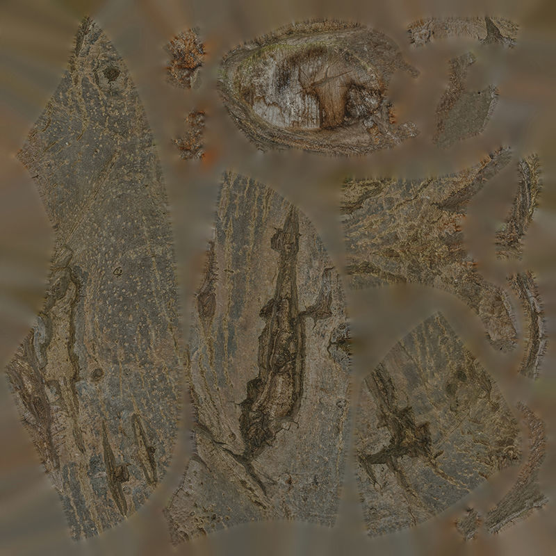 Anydrafts Juglans Burl 02 Low-poly 3D model_1