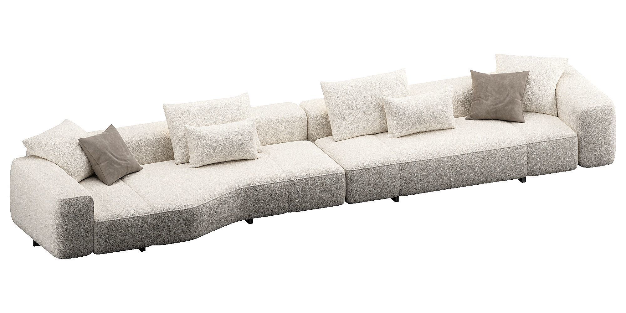 Yves Sofa 3D model_9