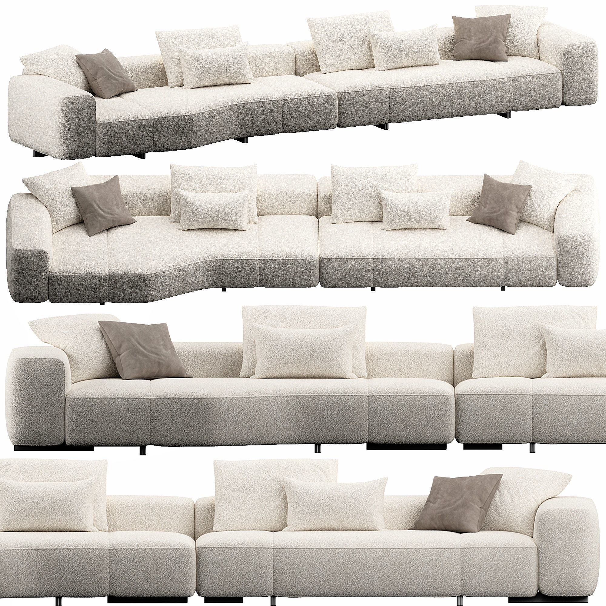 Yves Sofa 3D model_3