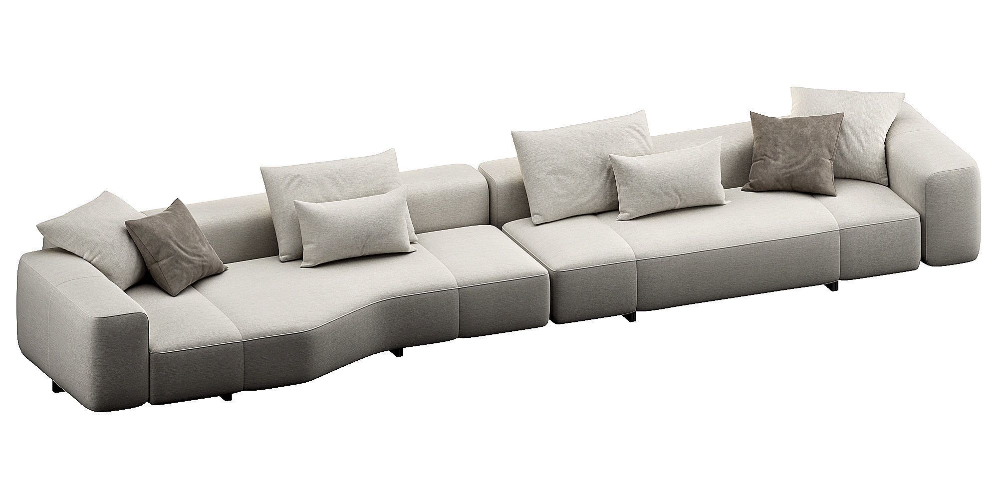 Yves Sofa 3D model_7