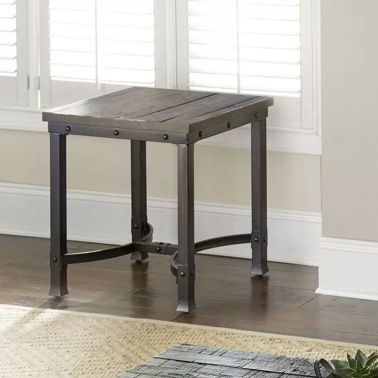 Carrillo Medieval End Side Nighstand Table 3D model