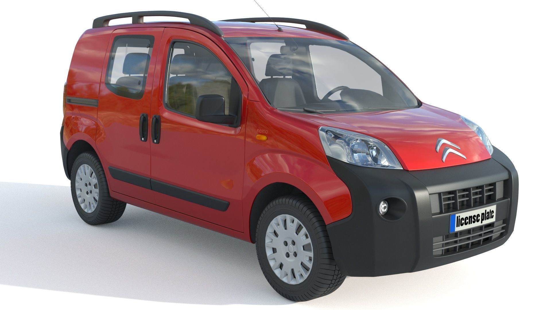 Citroen nemo Combi  3D model_1