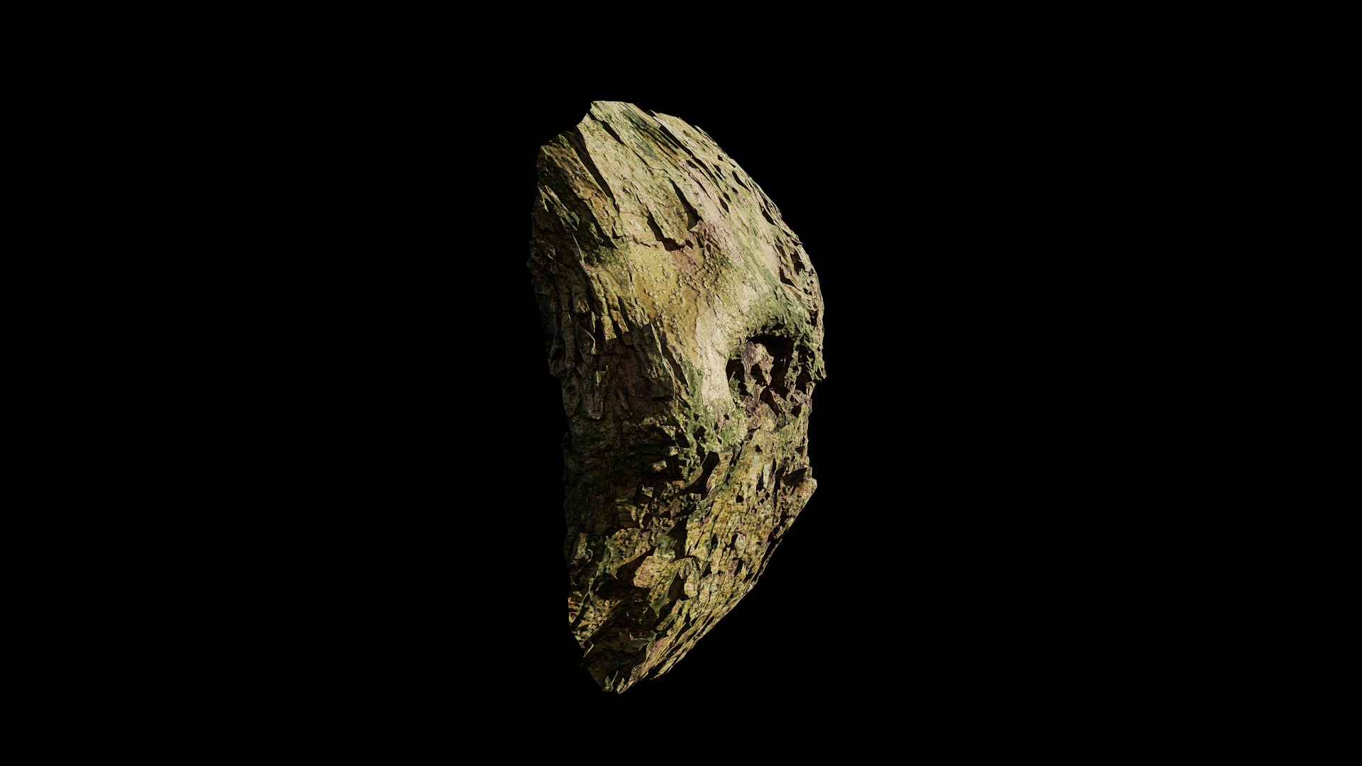 Anydrafts Lindera megaphylla Burl 02 Low-poly 3D model_4