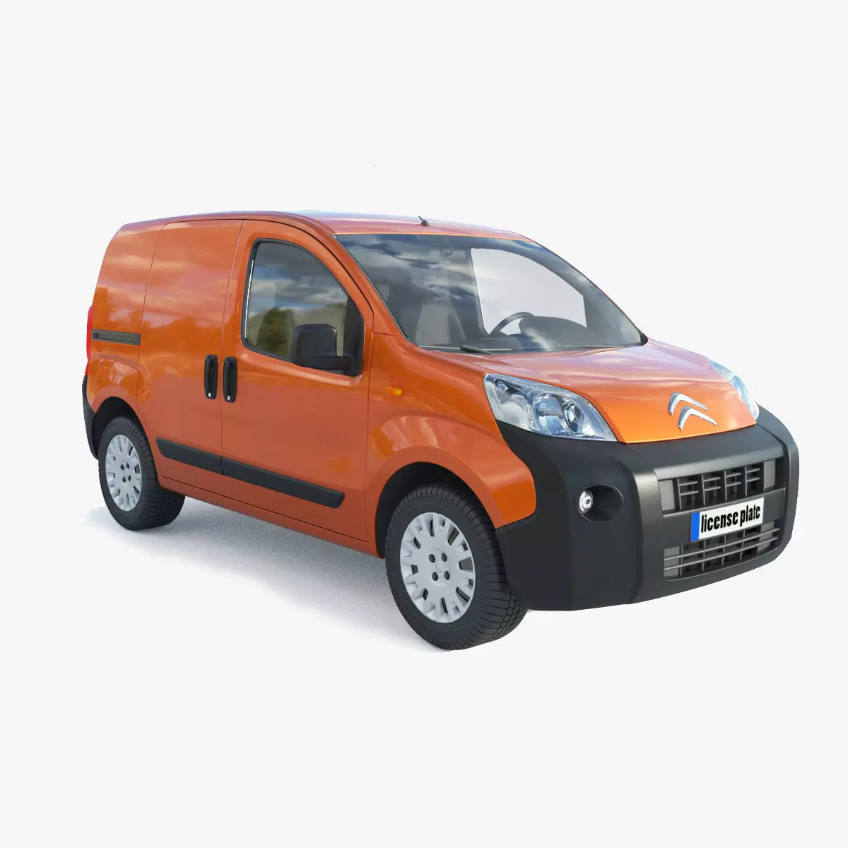 Citroen Nemo Kastenwagen  3D model_0