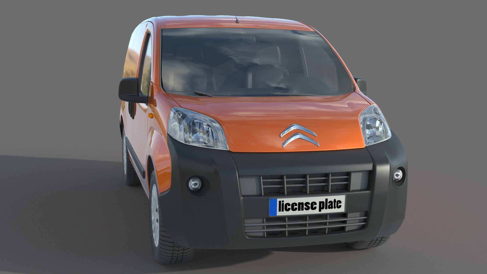 Citroen Nemo Kastenwagen  3D model_3