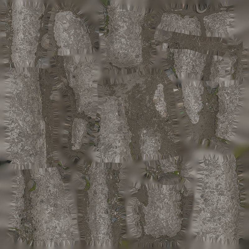 Anydrafts Riverway Rock 55 Low-poly 3D model_8