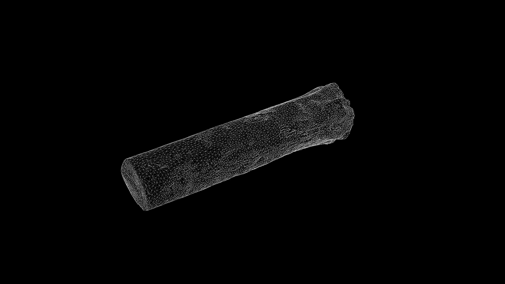 Anydrafts Log 02 Low-poly 3D model_3