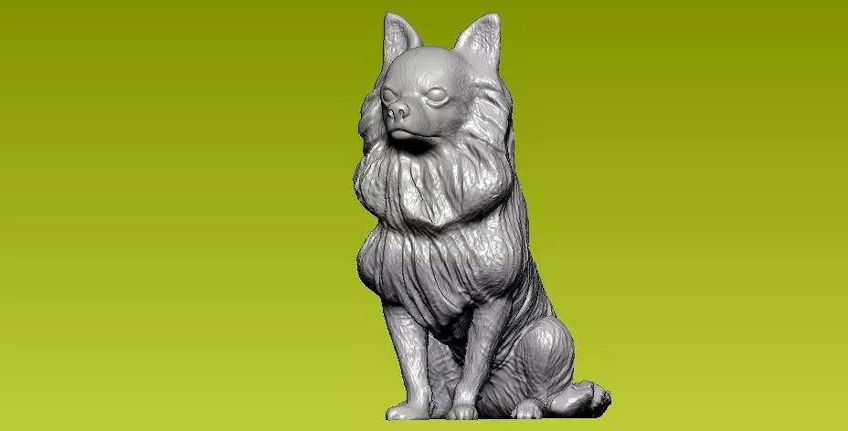 Chihuahua Dog model - 3D print 3D print model