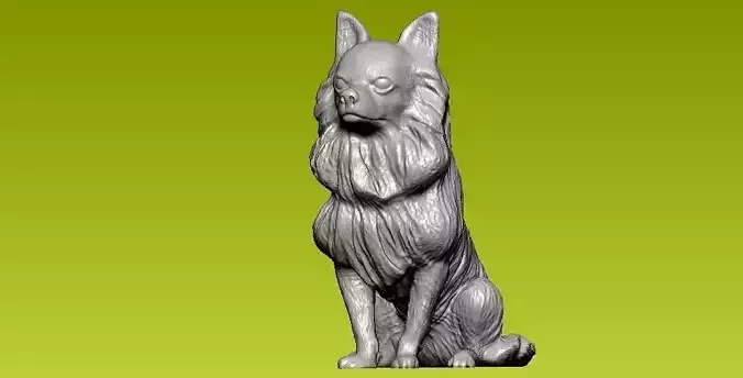 Chihuahua Dog model - 3D print