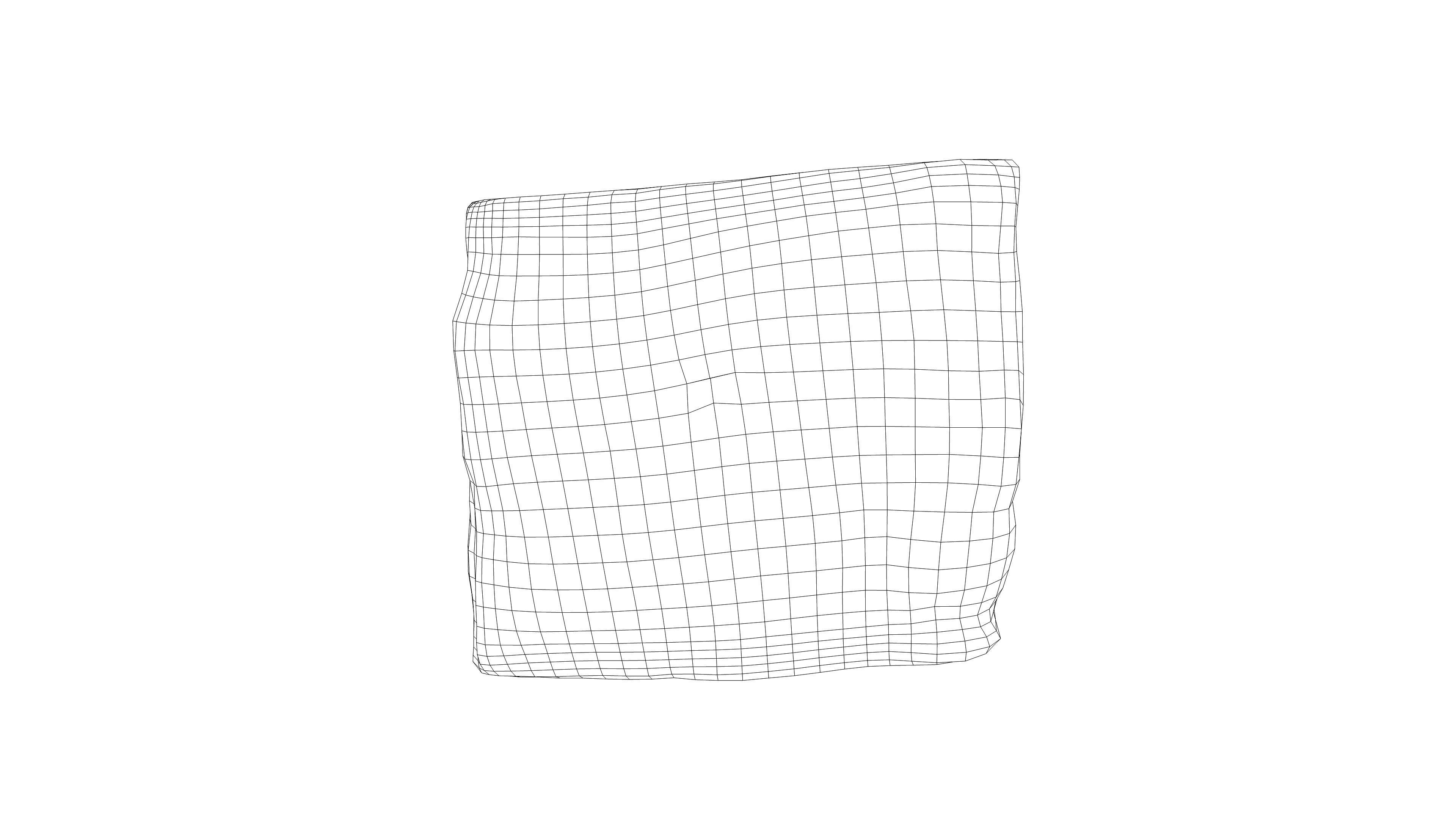 Photorealistic 3D scan of half a rye bread Low-poly 3D model_16