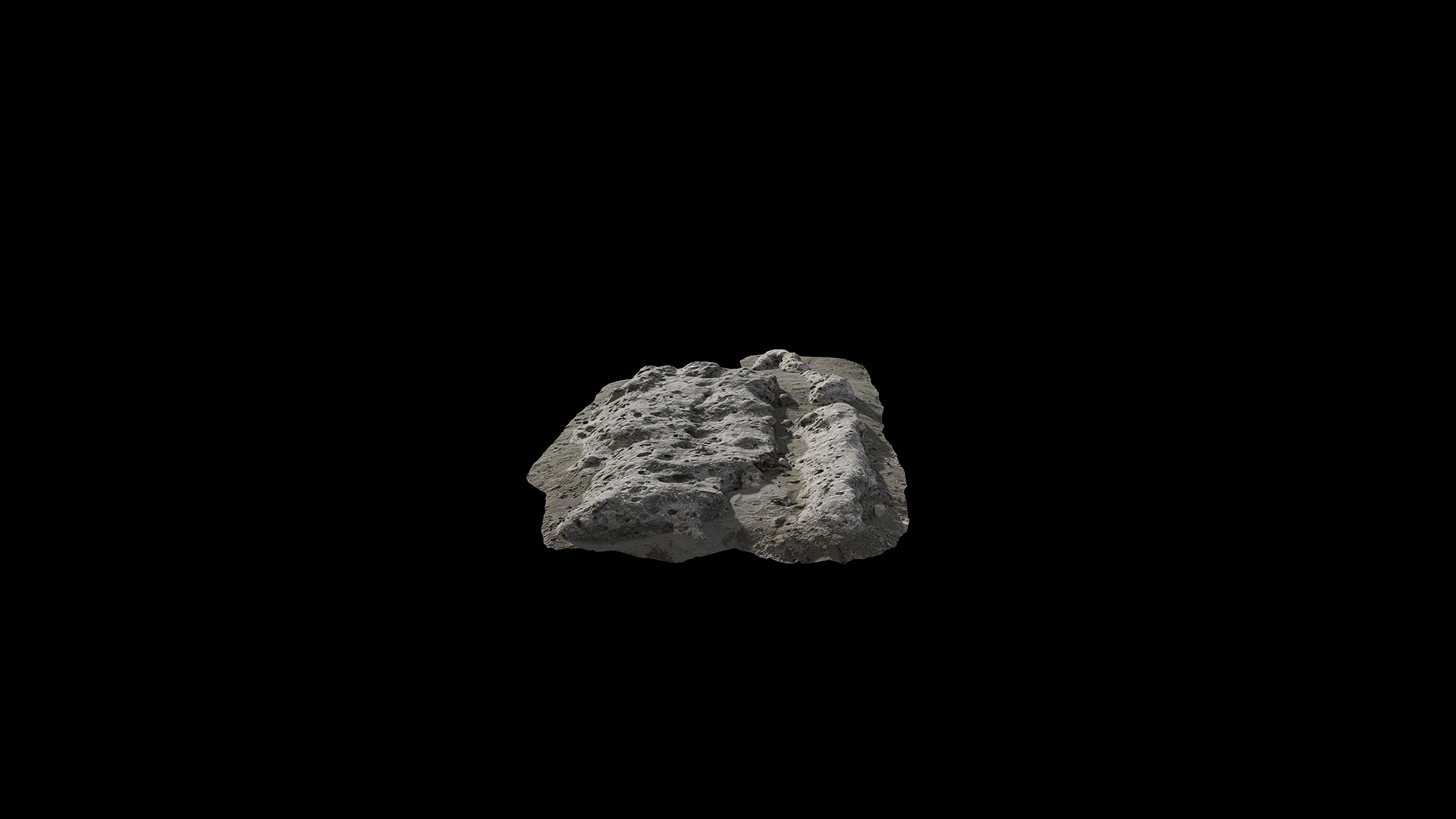 Anydrafts Riverway Rock 56 Low-poly 3D model_4