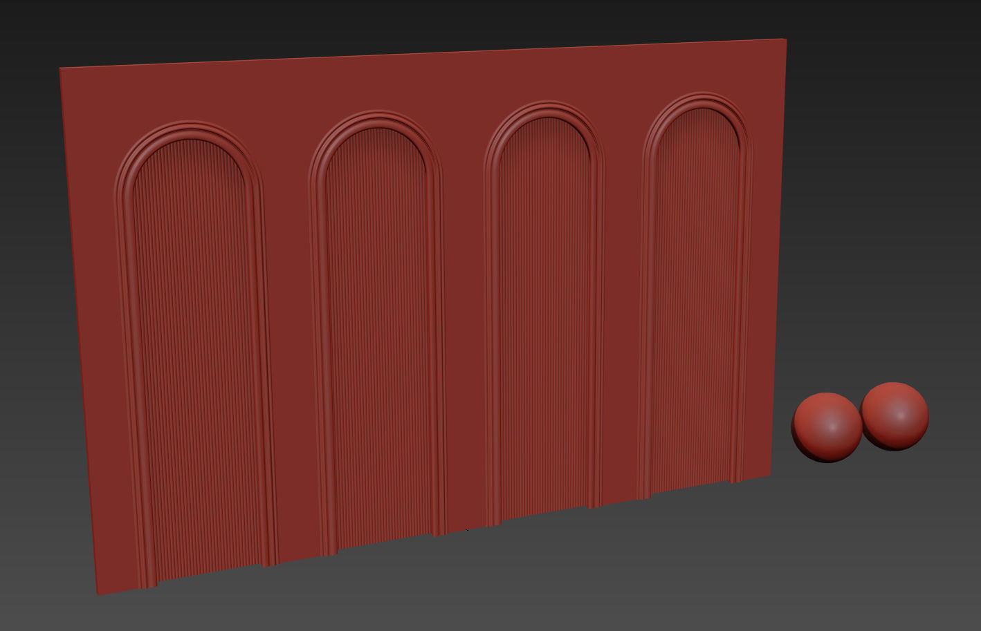 Decorative V15 Wall Panels 3D model_7