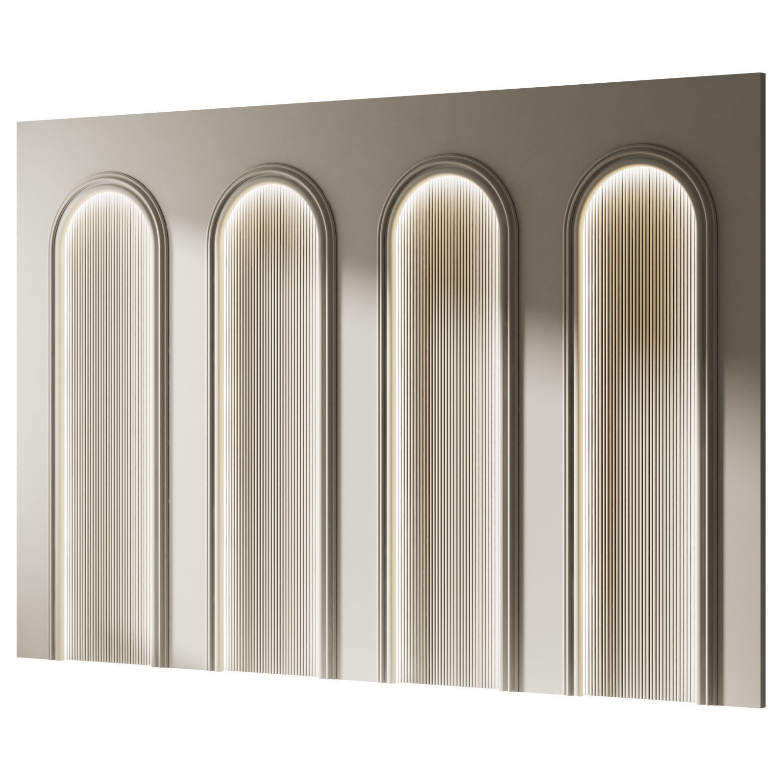 Decorative V15 Wall Panels 3D model_2