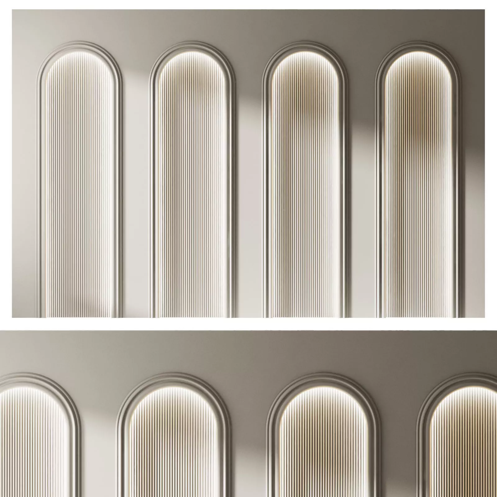 Decorative V15 Wall Panels 3D model_0