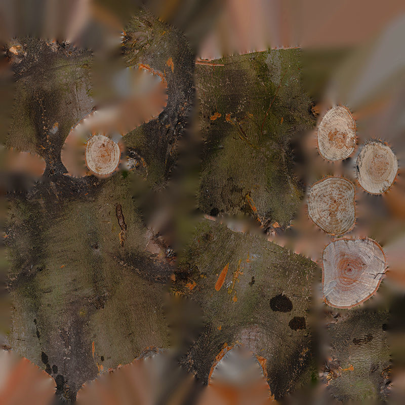 Anydrafts Log 04 Low-poly 3D model_1