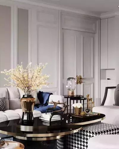 American living room