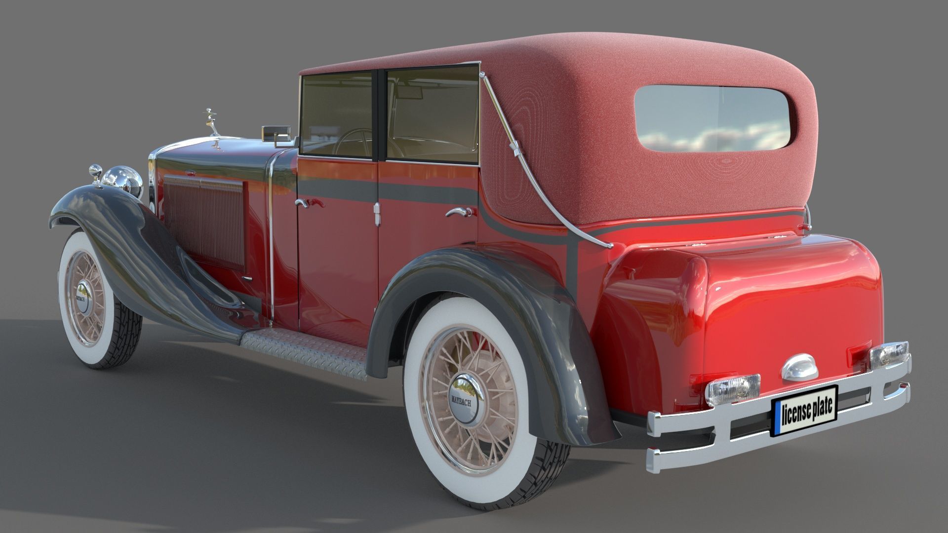 Maybach Zeppelin DS7 Luxury Limousine 3D model_5