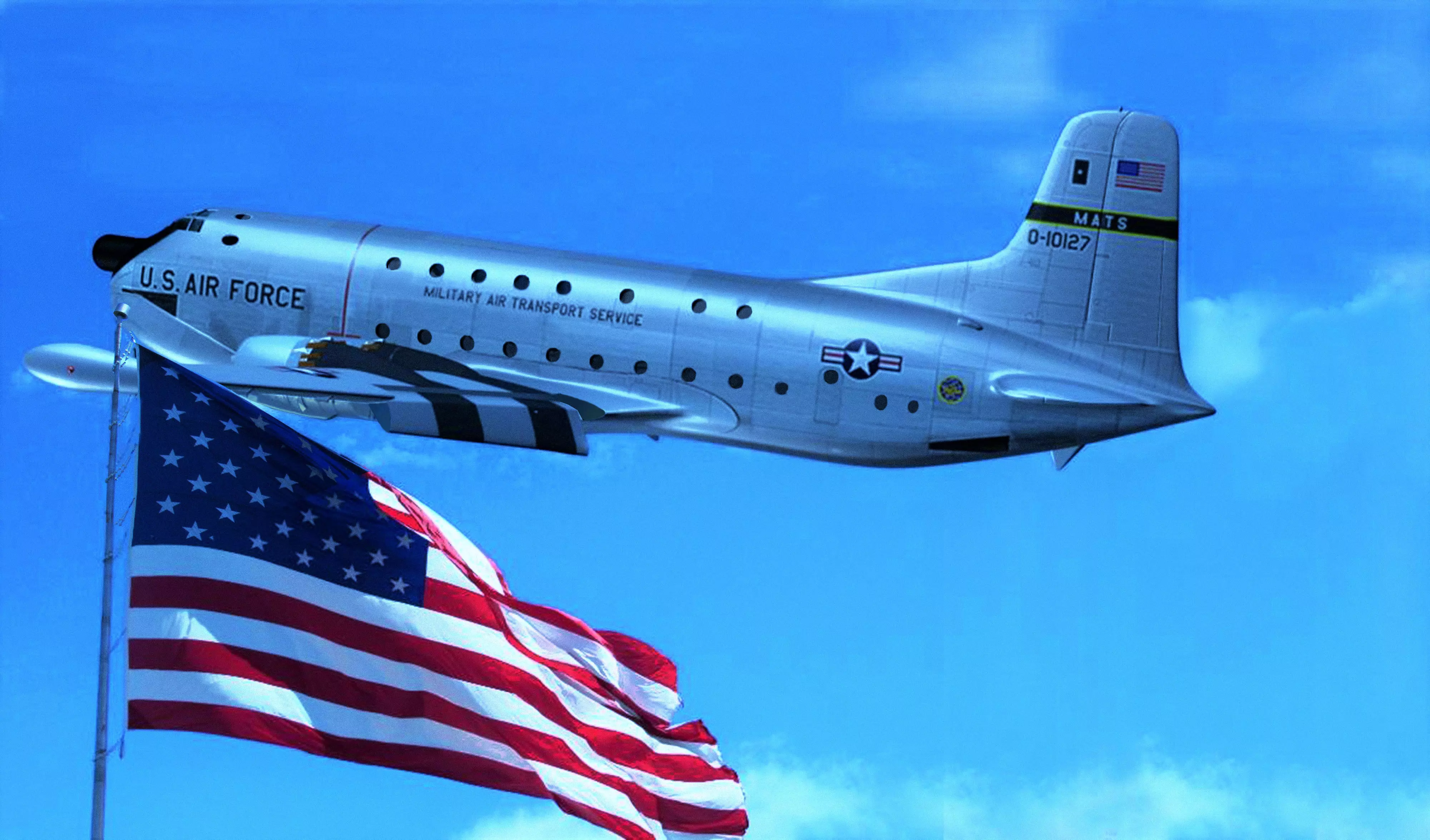 C-124 cargo Free 3D model