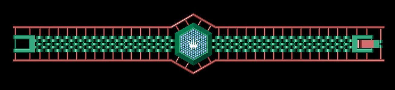 rolex full set  3D print model_2