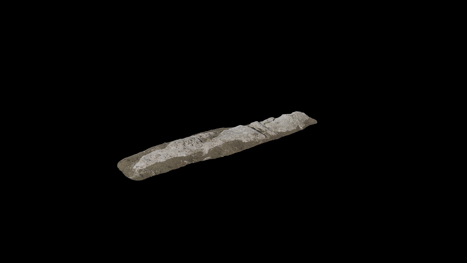 Anydrafts Riverway Rock 57 Low-poly 3D model_7