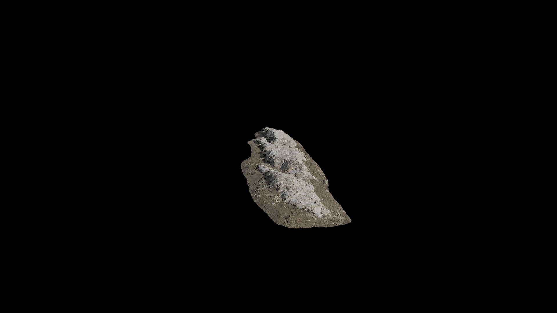 Anydrafts Riverway Rock 57 Low-poly 3D model_3