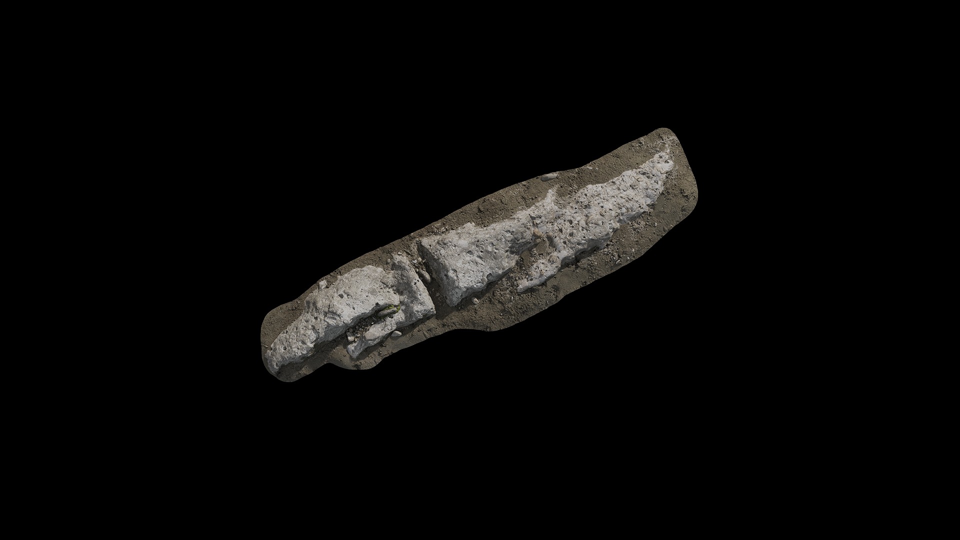 Anydrafts Riverway Rock 57 Low-poly 3D model_5