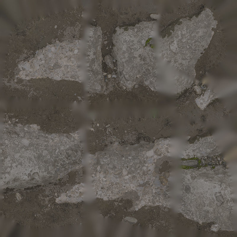 Anydrafts Riverway Rock 57 Low-poly 3D model_8