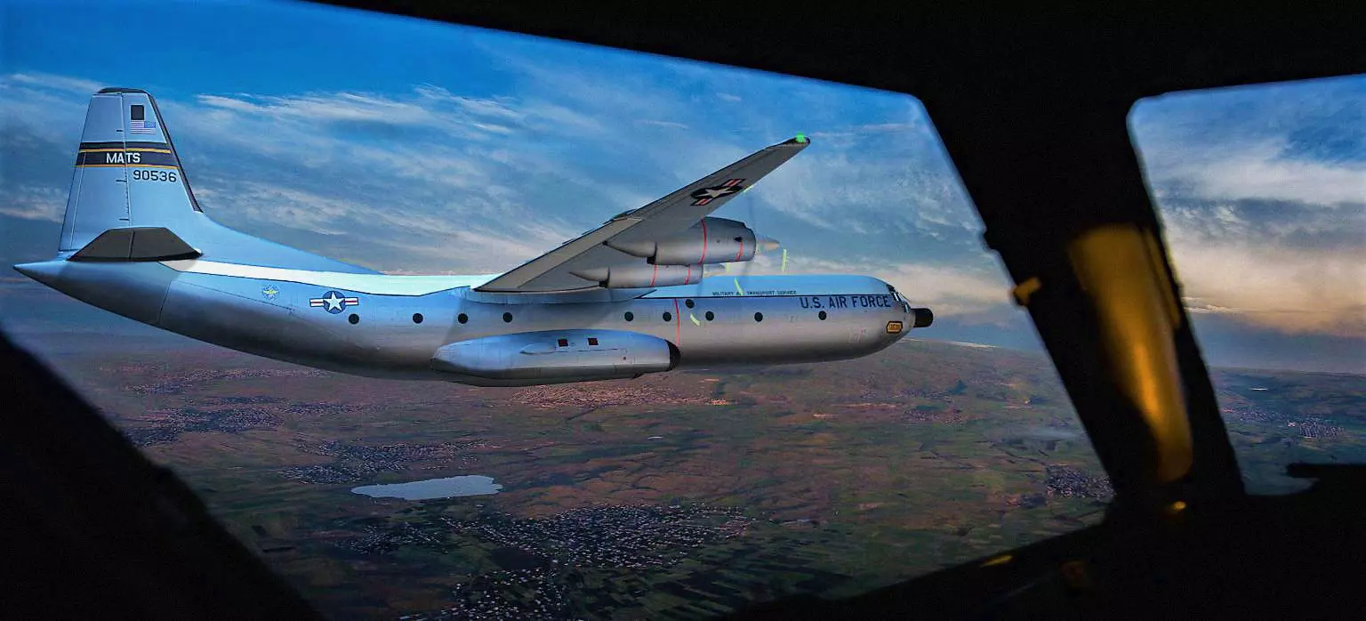 C-133 transport Free 3D model