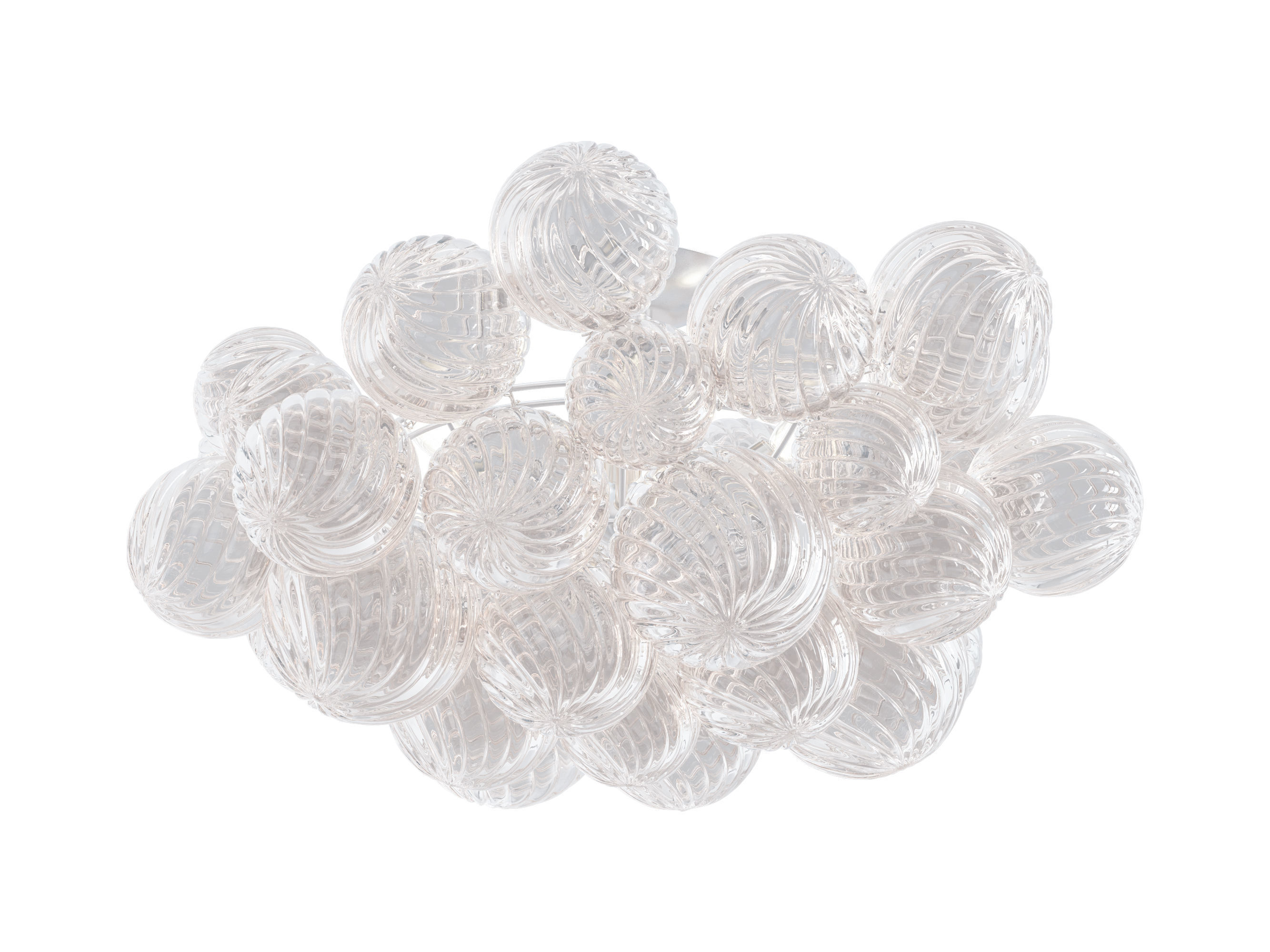 RH Talia Flushmount 3D model_4