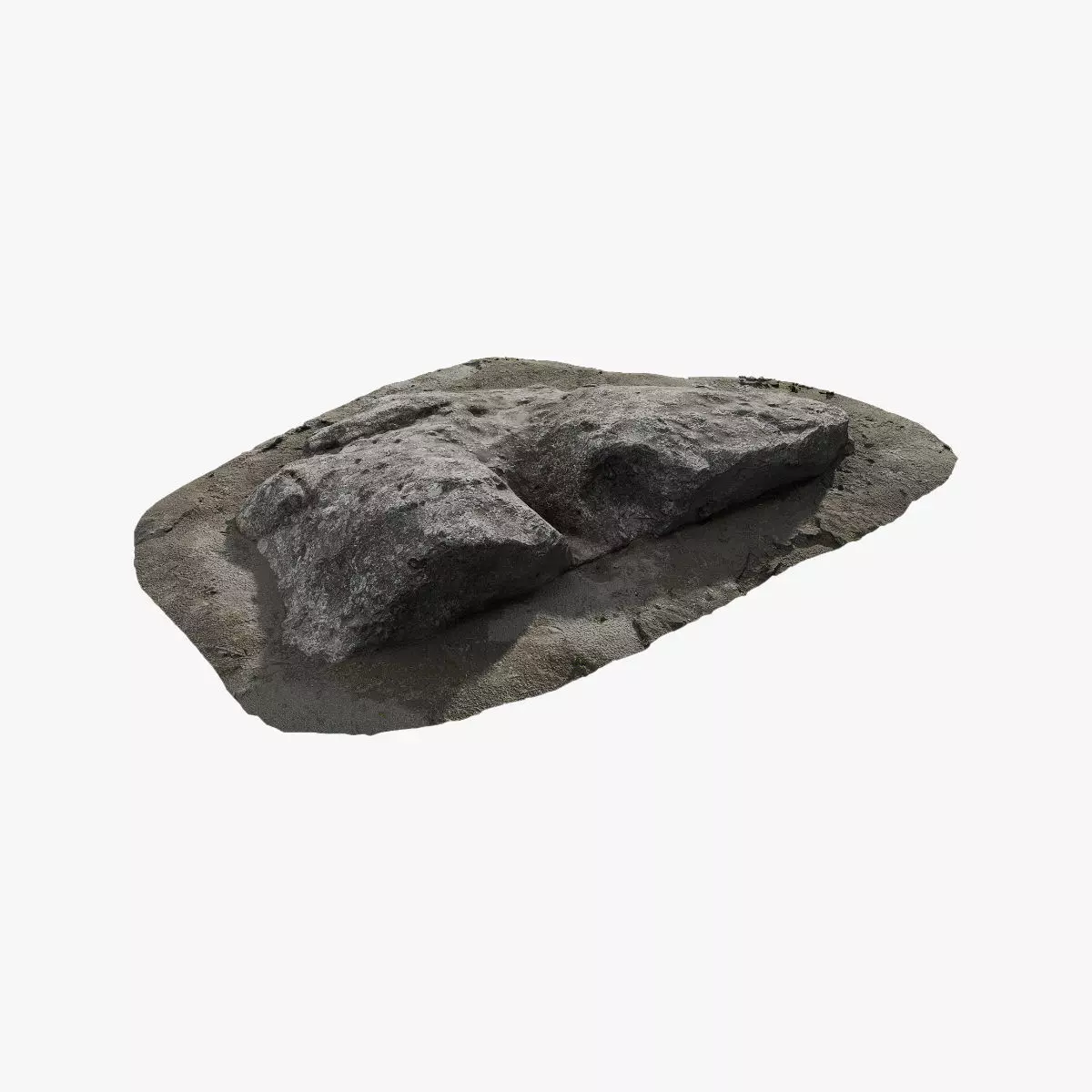 Anydrafts Riverway Rock 58 Low-poly 3D model_0