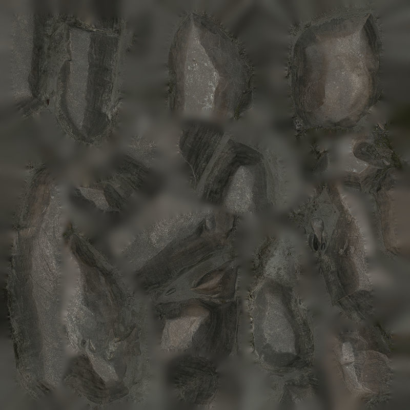 Anydrafts Riverway Rock 59 Low-poly 3D model_8