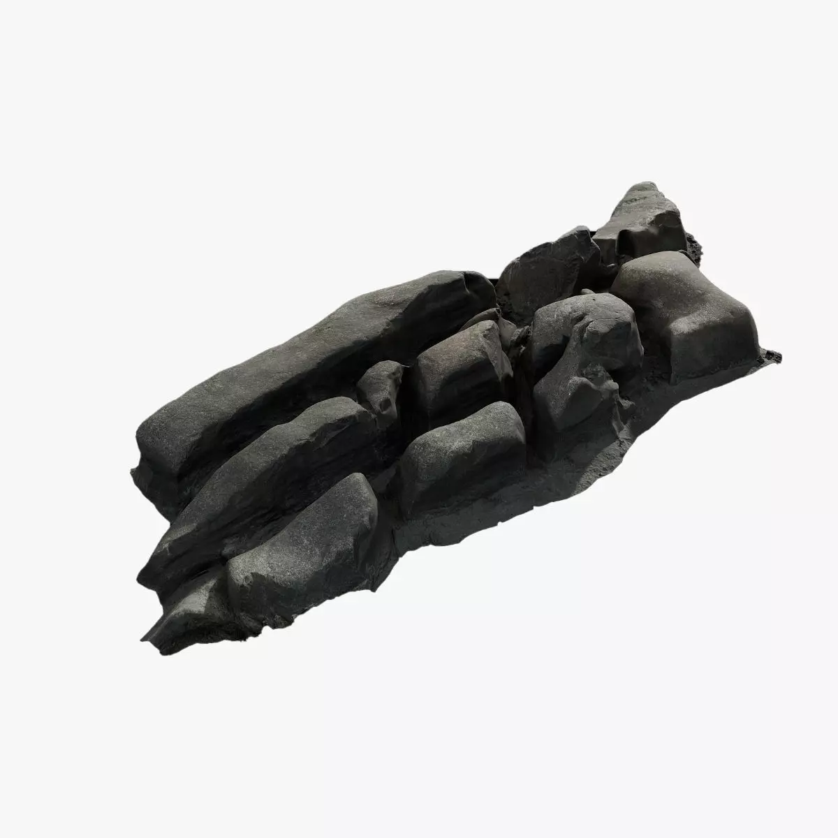 Anydrafts Riverway Rock 59 Low-poly 3D model_0