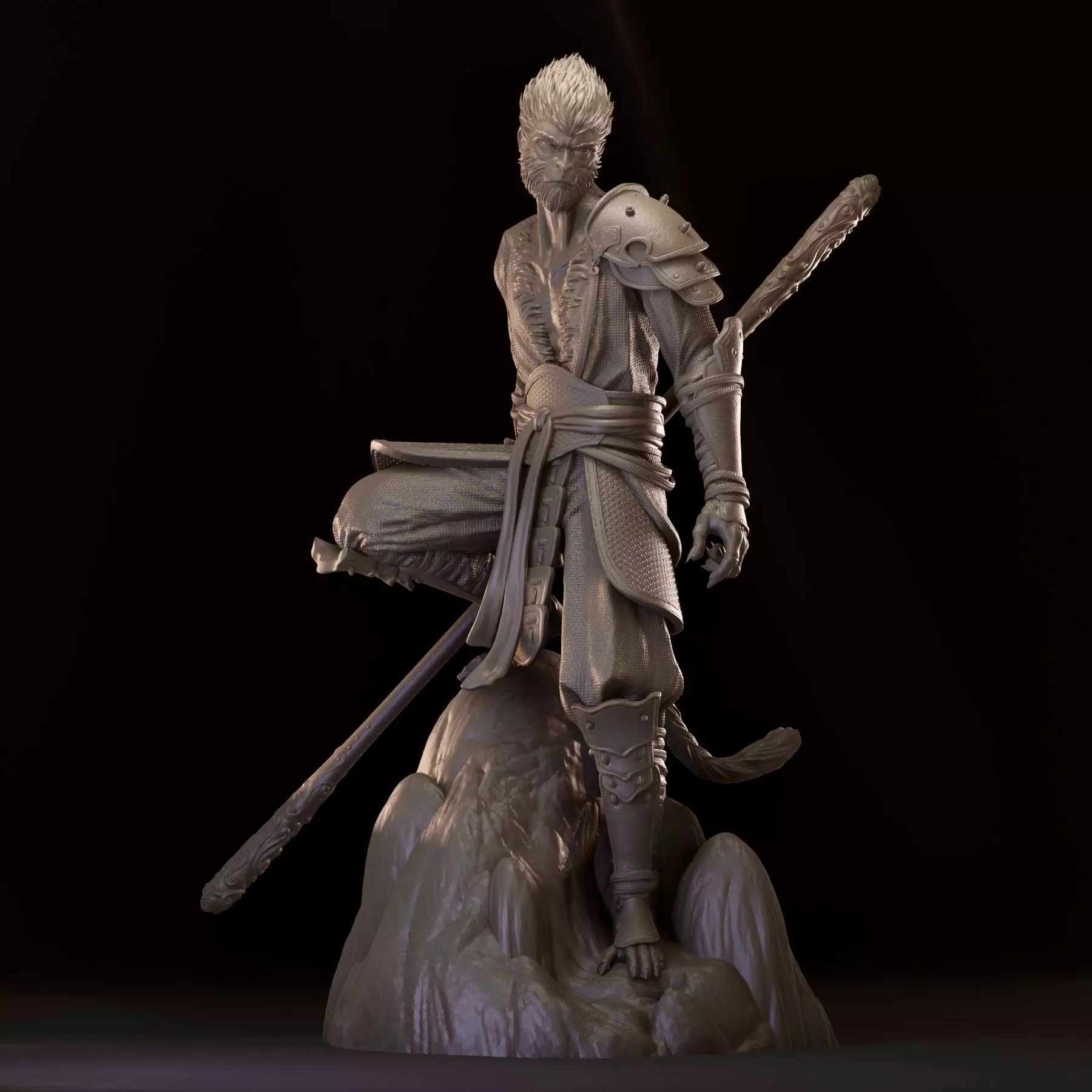 Wukong 3D print model_0