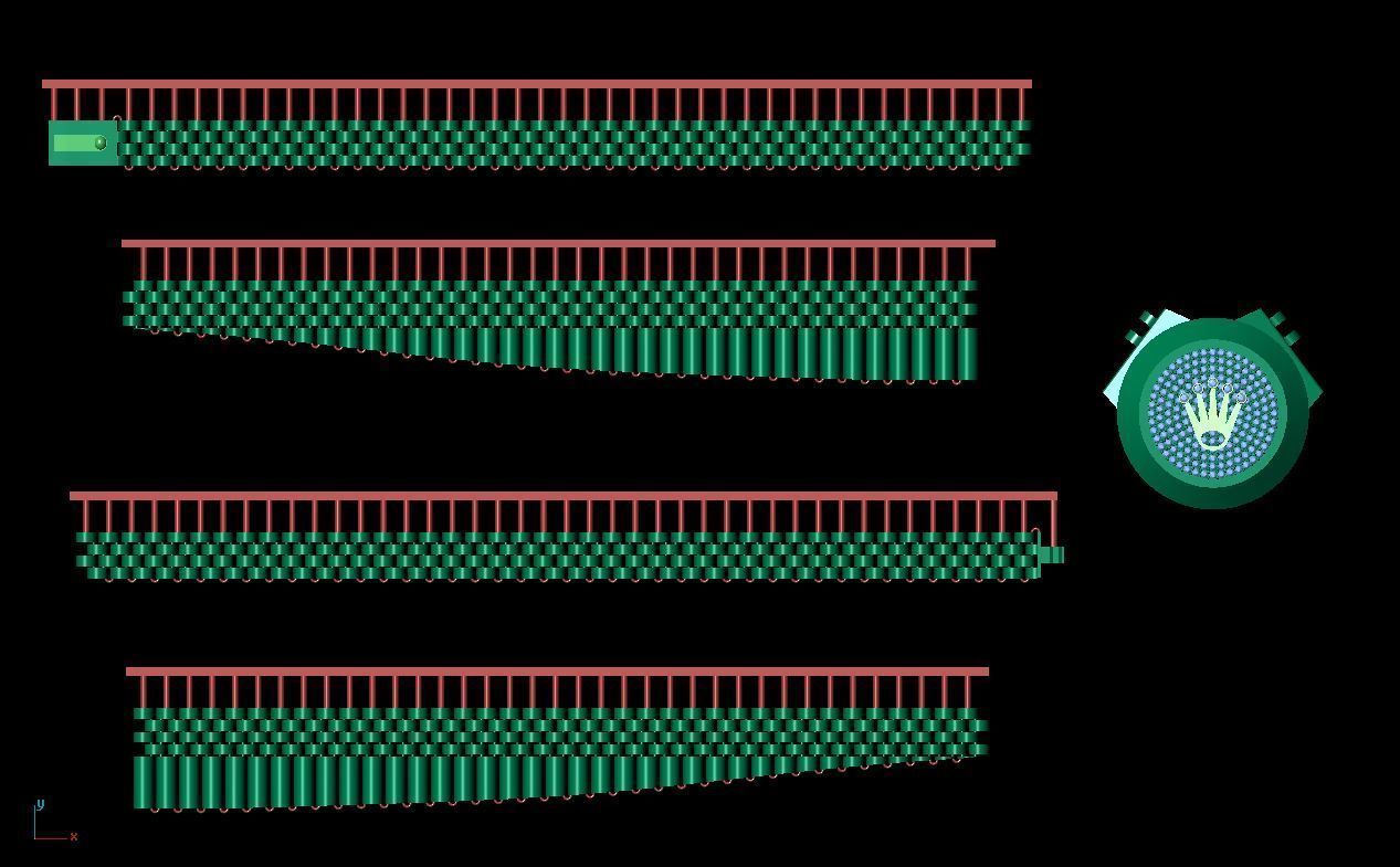 ROLEX FULL SET  3D print model_5