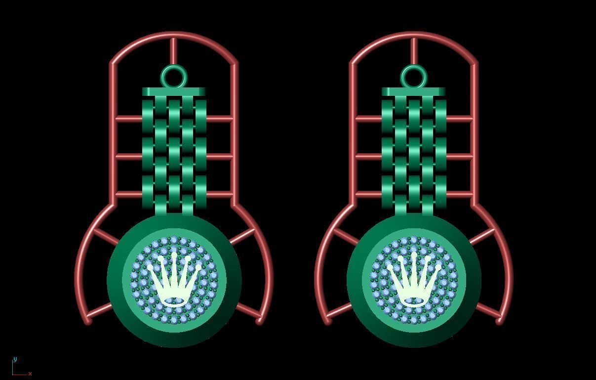 ROLEX FULL SET  3D print model_4