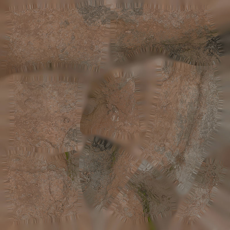 Anydrafts Riverway Rock 60 Low-poly 3D model_8