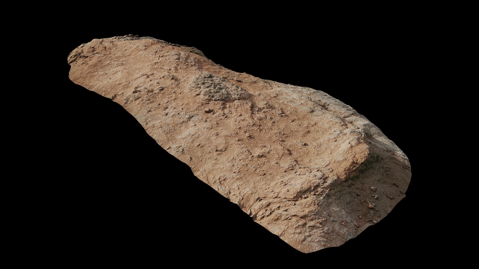 Anydrafts Riverway Rock 60 Low-poly 3D model_6