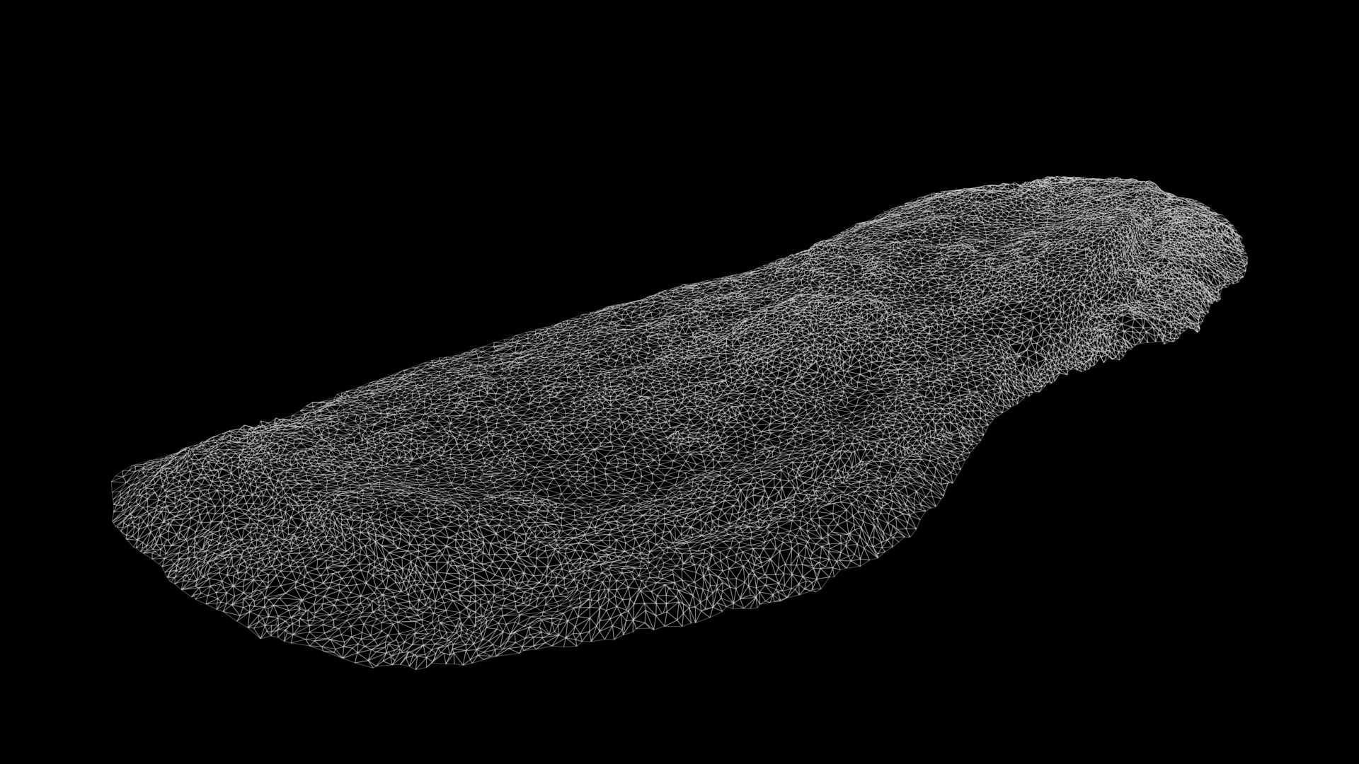 Anydrafts Riverway Rock 60 Low-poly 3D model_2