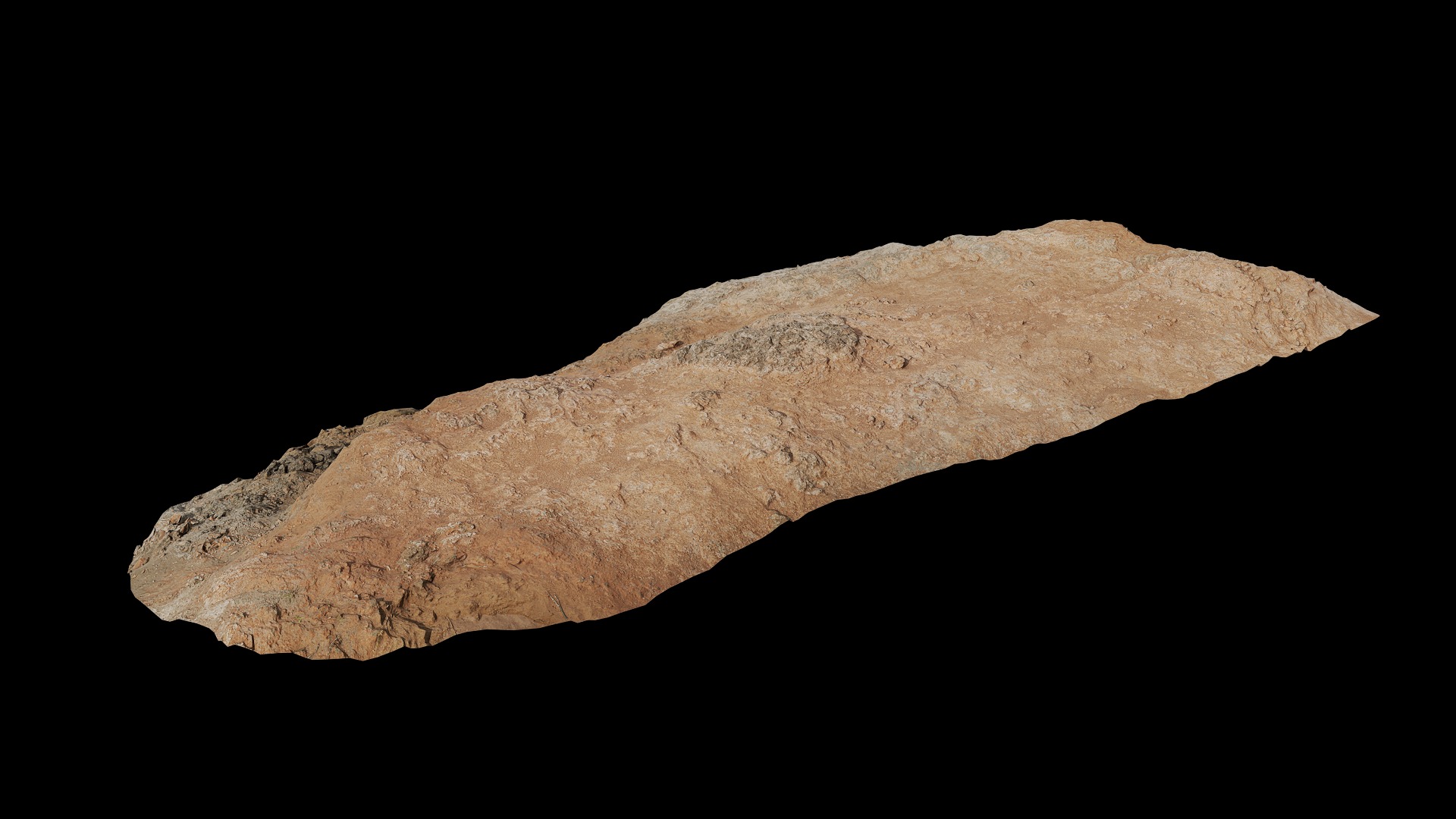 Anydrafts Riverway Rock 60 Low-poly 3D model_7